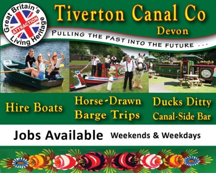 News: Job Vacancies on the Tiverton Canal